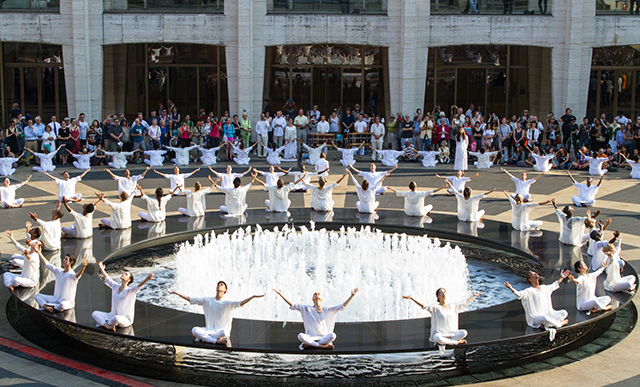 Table of Silence, an annual 9/11 Commemoration in NYC. Photo: Terri Gold